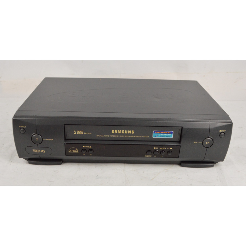 Samsung VR5559 4 Head VHS VCR Player Tested No Remote